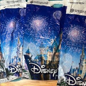 WDW Set of 4 Disney Fireworks Shopping Bags Walt Disney World